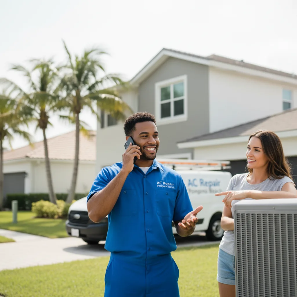 AC Repair Pompano Beach customer support in Glenside